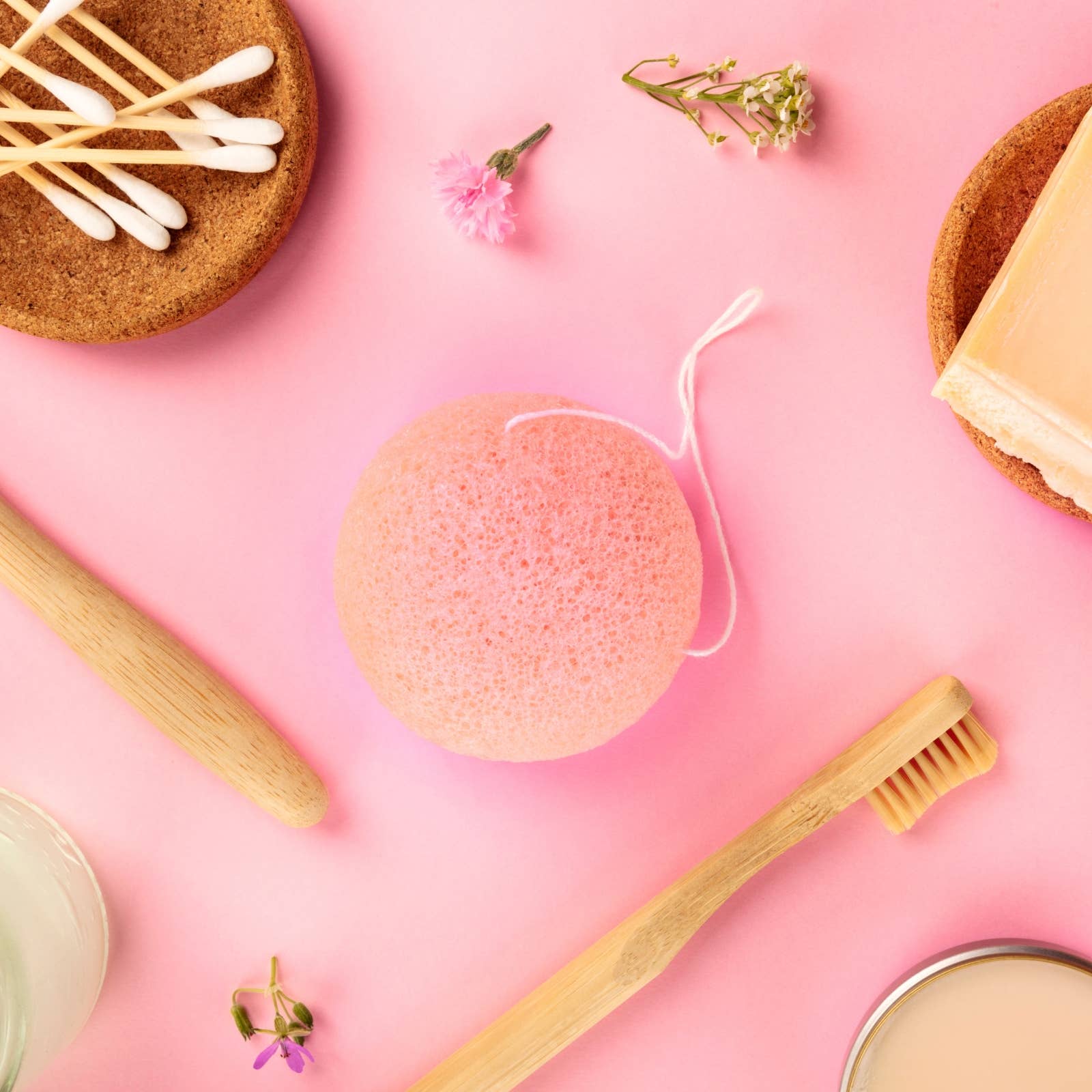 Zen'Arôme - Wholesale Facial Cleanser - Konjac Face Sponge Red Clay - 100% Natural in box3