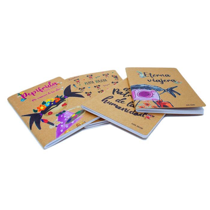 Pepita Viajera - Wholesale Notebook - Kraft A5 Pepifrida notebook7