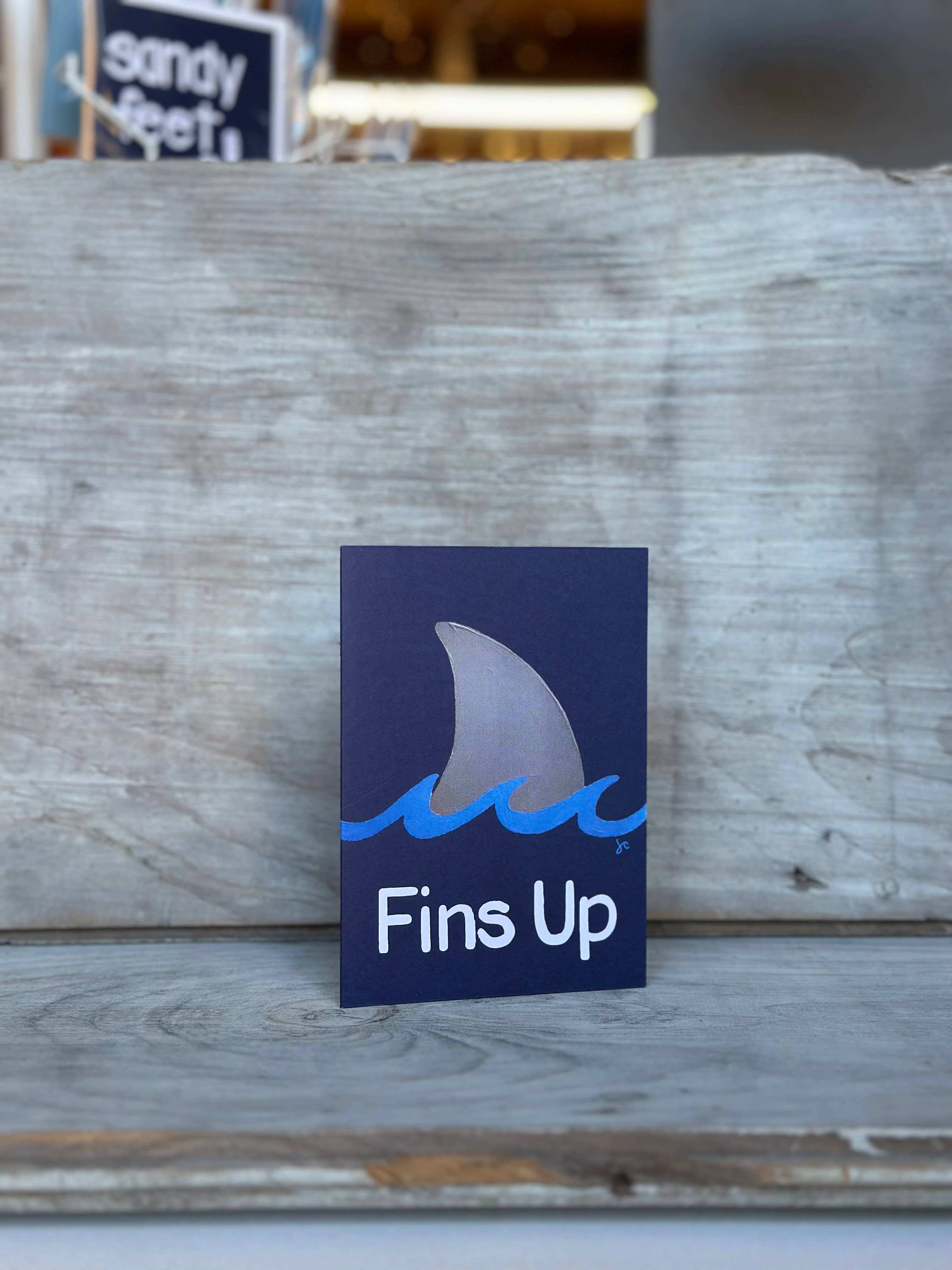 Citrus Daisy - Wholesale Everyday Greeting Card - Fins Up Card1