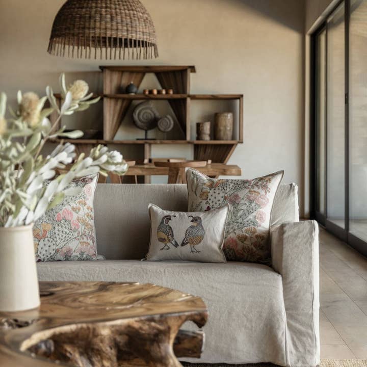 Coral & Tusk - Wholesale Throw/Decorative Pillow - Desert Quail Love Pillow3