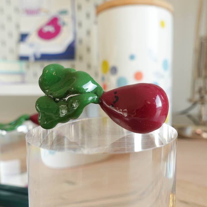 Beetroot Chopstick Holder (Pen Holder, Brush Holder) for wholesale by uncomfy cherry