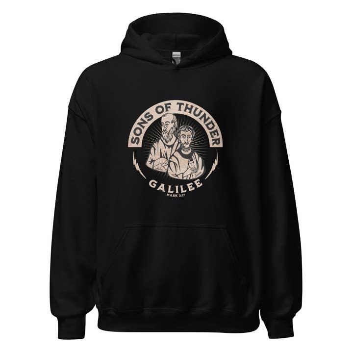 Sons of Thunder (James & John) - Fleece Hoodie for wholesale by Disciple Shirts