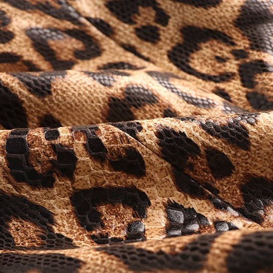 Multi-farvet BL095 Elegant Leopard Blazer: Slank, Stilfuld, Elegant for engroshandel på Faire10