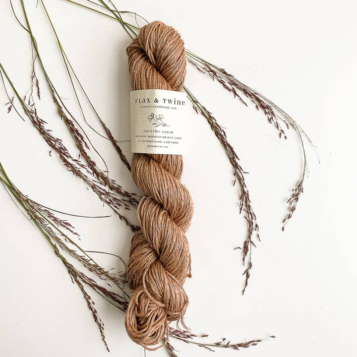 Flax & Twine - Wholesale Yarn - Flax & Twine Daytime Linen - DK / Light Worsted Weight3