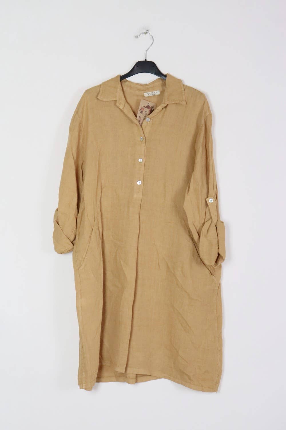 LÉA & LUC – Engroshandel Kjole - Dame – Korte kjoler i 100% hør REF. 135152