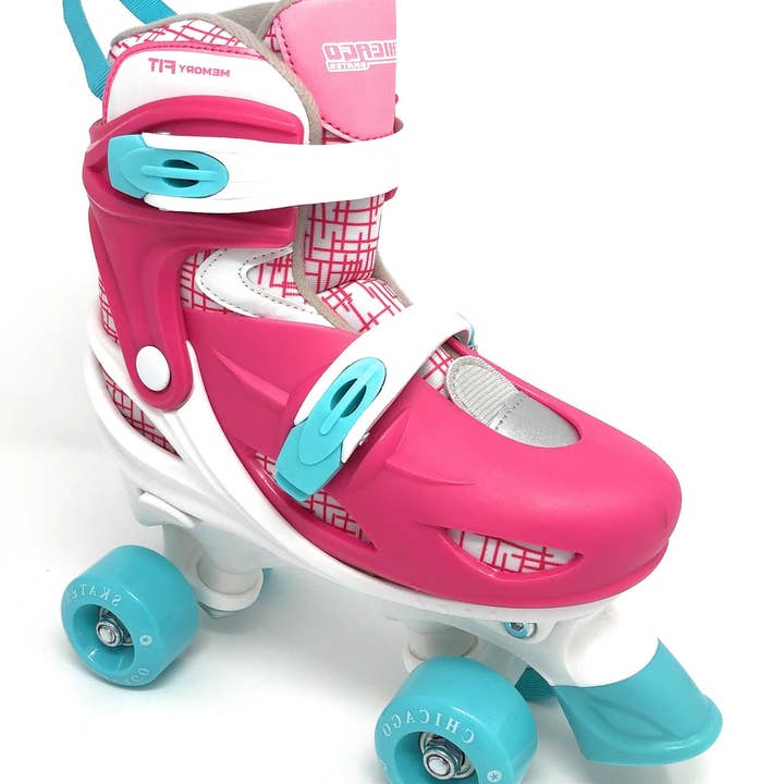 National Sporting Goods - NSG - Wholesale Sporting Game - Kids & Baby - Chicago Girl's Quad Roller Skate Combination Set1