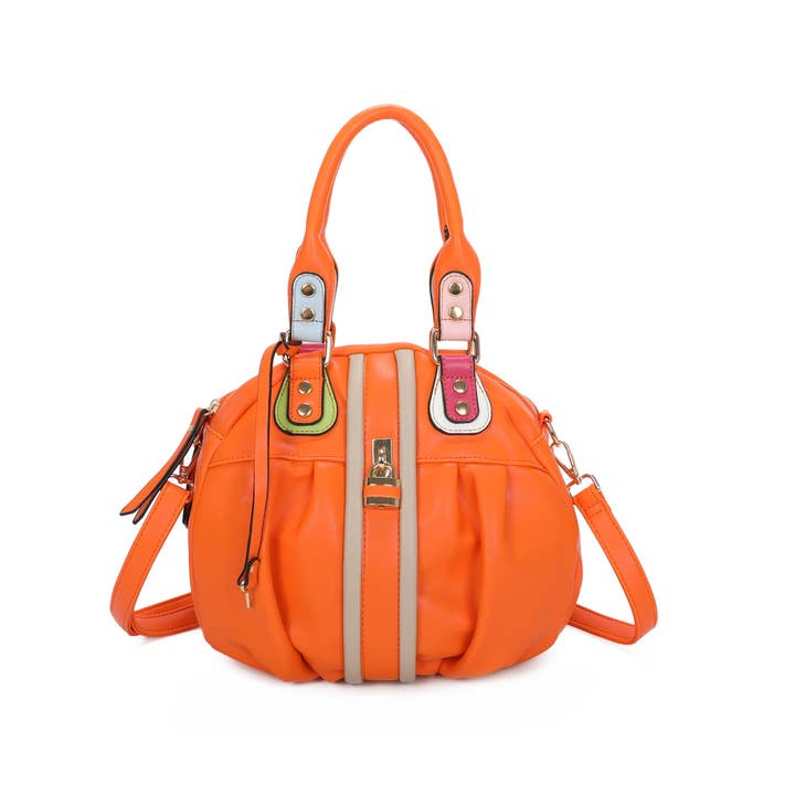 Superbia - Vente Sac à main avec poignée sur le dessus – femme - Sac Citrouille Double Fermeture Éclair Multicolore Superbia Soft 504-110