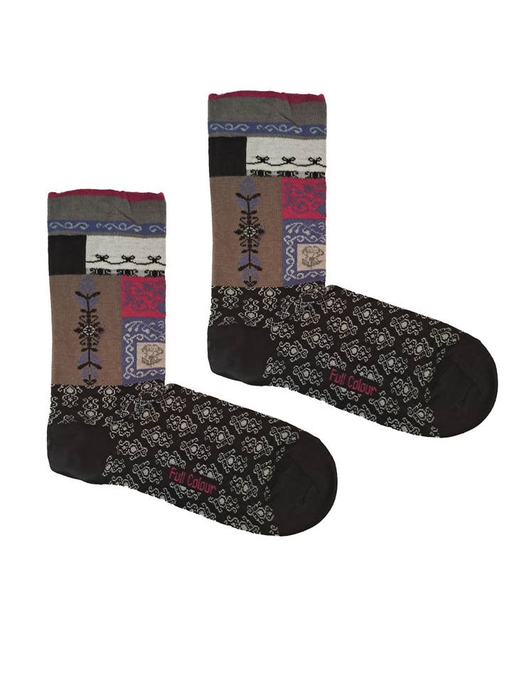 OLD FOLK BLACK SOCK for wholesale on Faire0