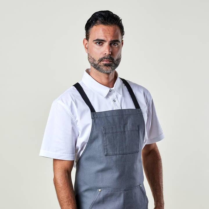 BlueCut - Wholesale Apron - Dover Cross Back Apron-Canvas0