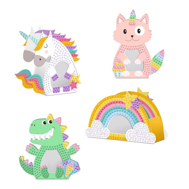 URSUS® / Buntpapierfabrik Ludwig Bähr GmbH & Co. KG - Wholesale DIY Craft Kit - Kids - Diamond Painting Mini Deco Lights "Magic"1