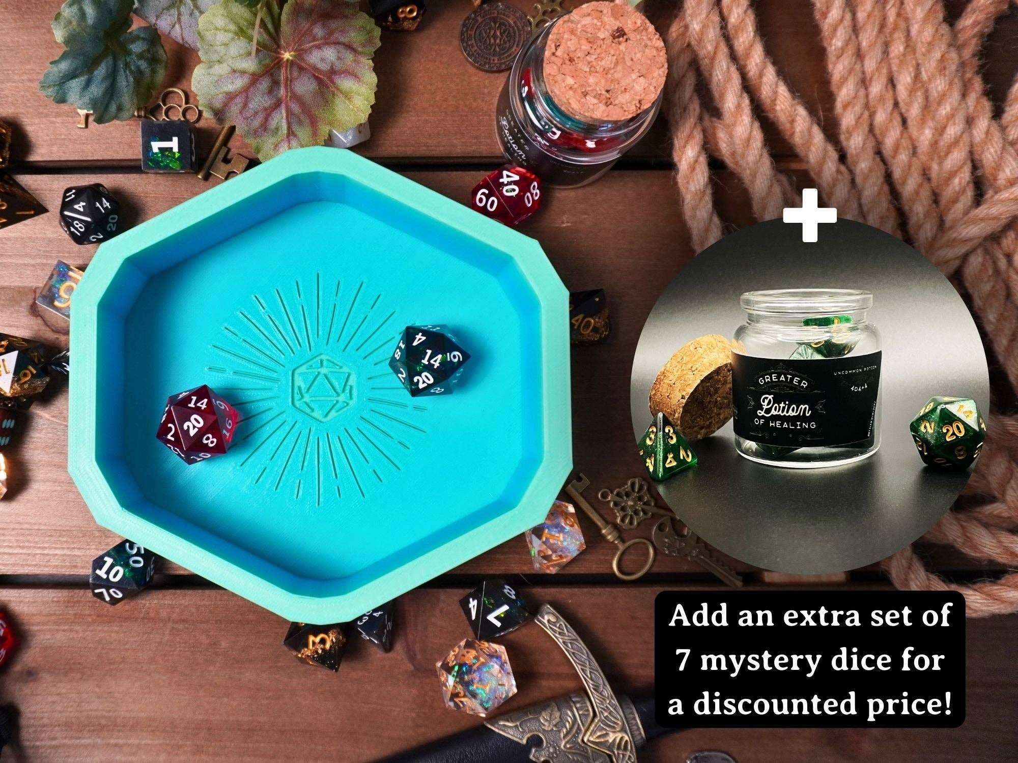 Minva Tabletop Design Co - Vendita all'ingrosso Dadi - Vassoio per dadi esagonale D207