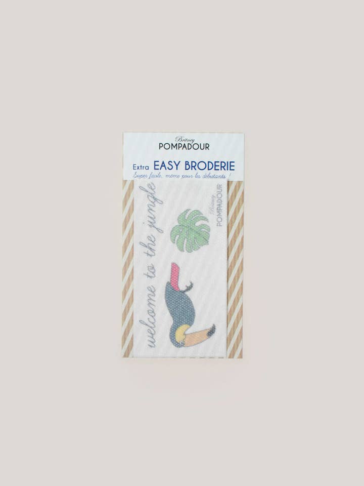 Refill Easy Embroidery - Toucan for wholesale by Britney Pompadour - Broderie - Embroidery kit