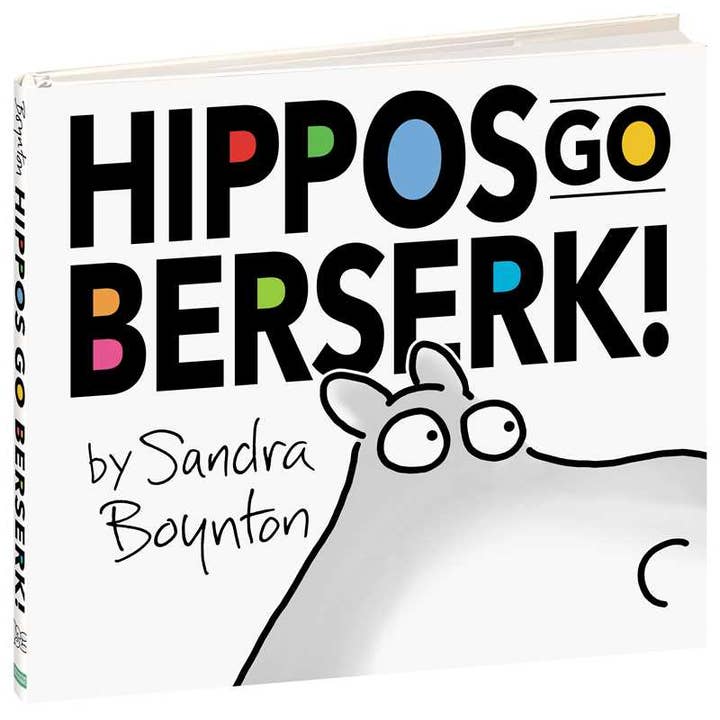 Simon & Schuster - Wholesale Baby & Toddler Book (0-2) - Hippos Go Berserk! by Sandra Boynton6