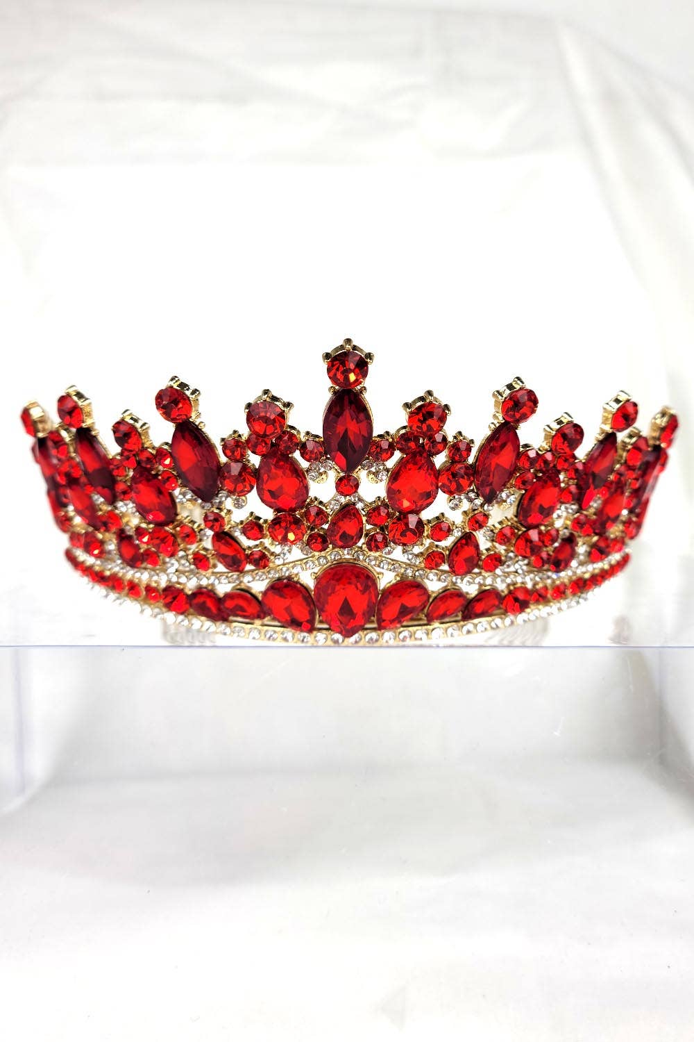 Chicas - Wholesale Tiara - Women's - One Size Fits All Tiara With Jewels HT9324