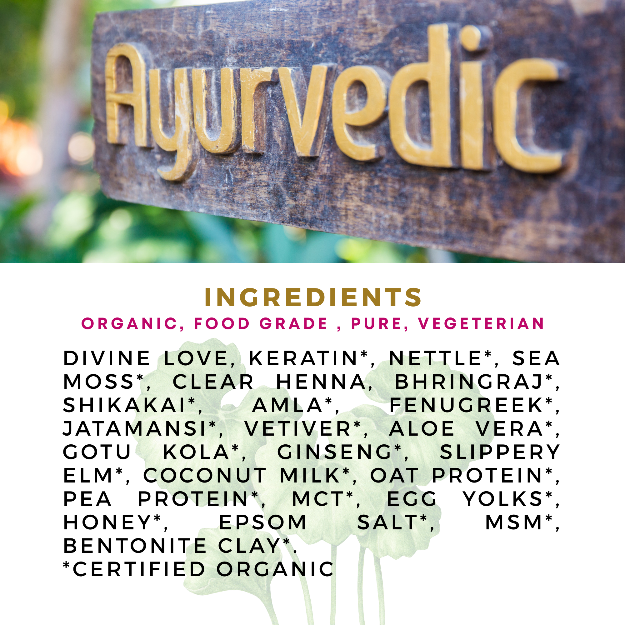 The Sacred Essence – Tratamento de couro cabeludo/cabelo por atacado – Máscara Ayurvédica GROW com Queratina para Crescimento e Reparação do Cabelo3