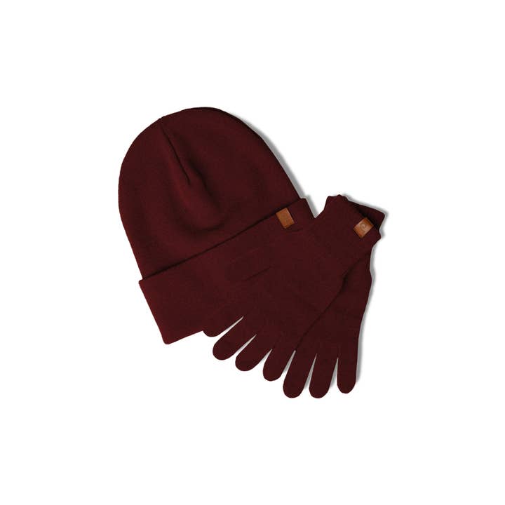 menique - Wholesale Beanie – Women's - Women's Knitted Beanie & Gloves 2-Piece Set12