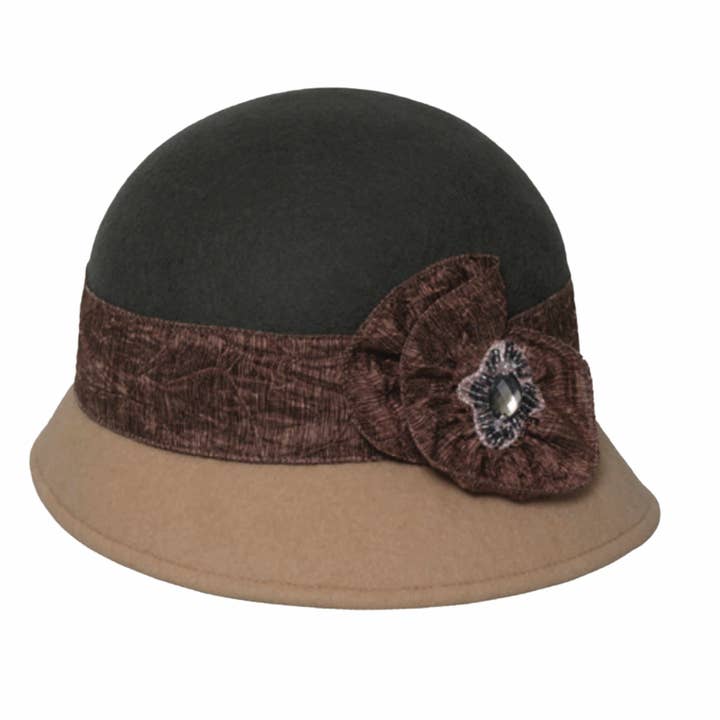 Toucan Hat Company/ Carole Amper - Wholesale Cloche Hat - Women's - Crinkle Band Cloche2