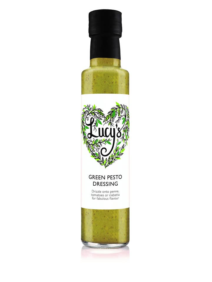Green Pesto Dressing for wholesale by Lucy's Dressings