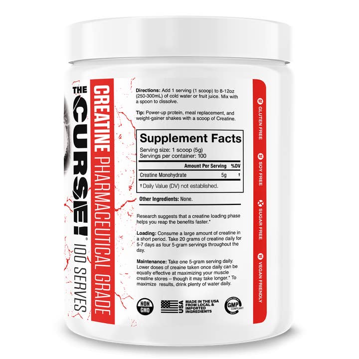 JNX Sports - Wholesale Oral Supplement/Vitamin - The Curse! Micronized Creatine Monohydrate