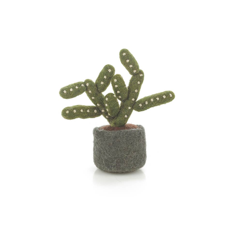 Felt So Good – wholesale Decorative tabletop object – Handmade Felt Biodegradable Fake Miniature Plant Decoration5