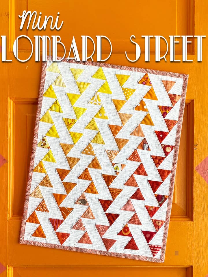 Patrón de colcha Mini Lombard Street para venta al por mayor de Sassafras Lane Designs