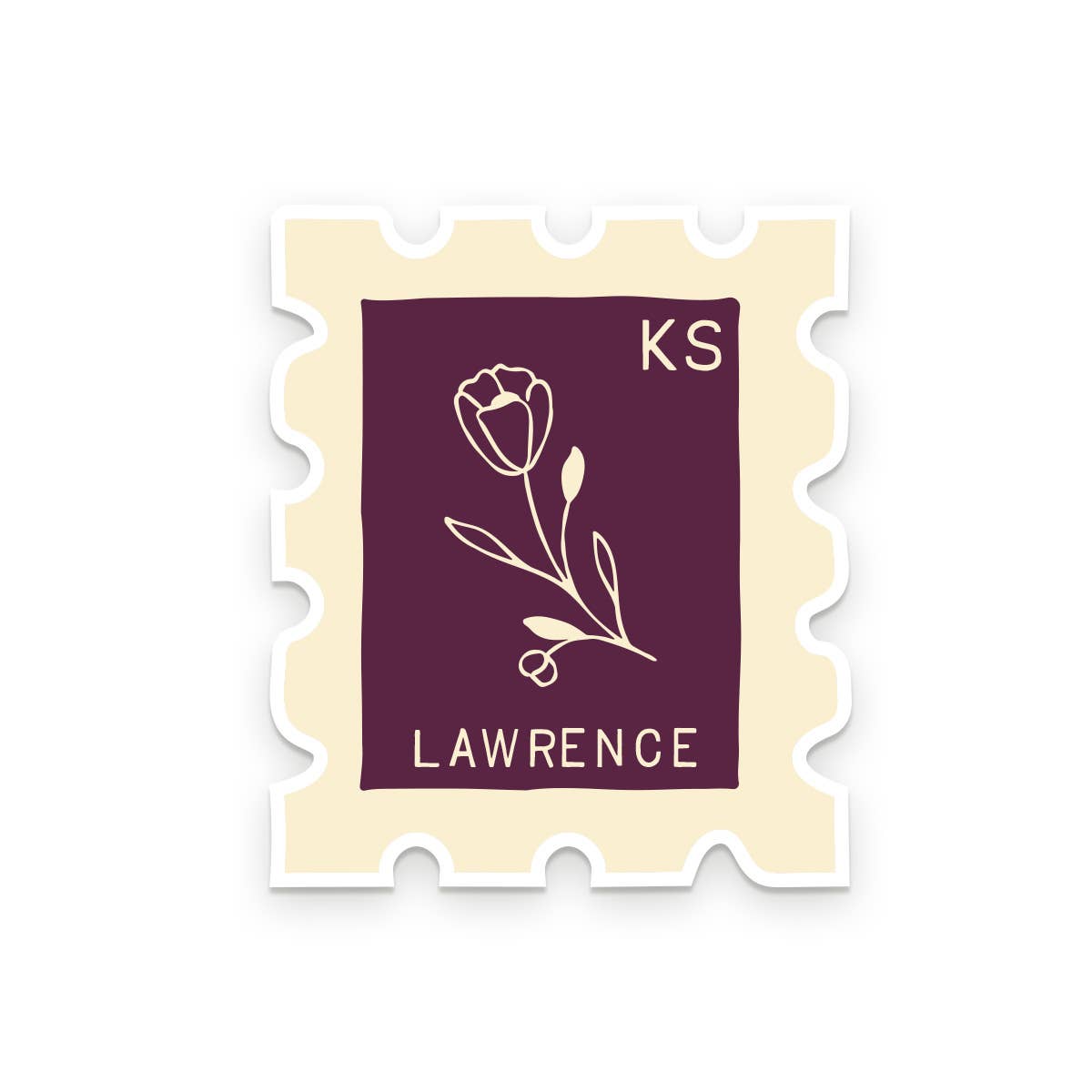 Ruff House Print Shop – Engroshandel Klistermærke – Brugerdefineret City Stamp klistermærke12