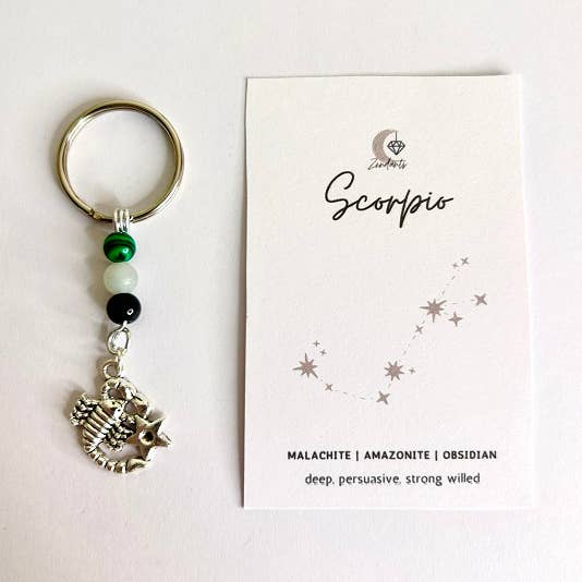Scorpio Zodiac Keyring for wholesale by Zendants