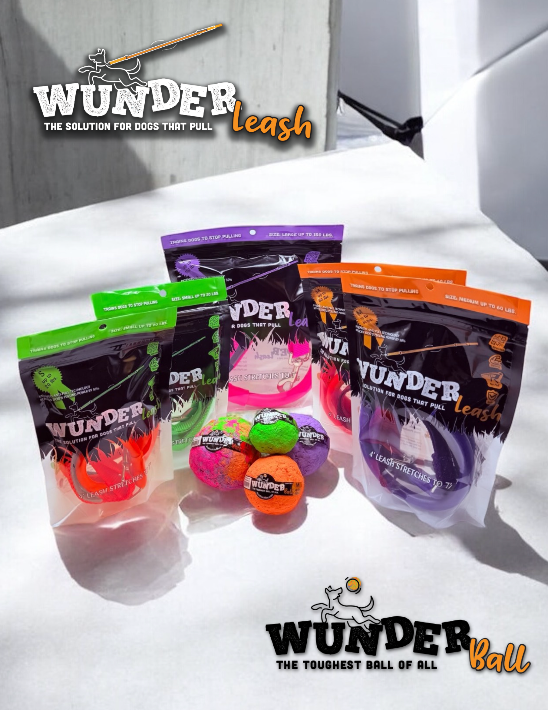 Multi DISPLAY 18 - BEST FETCH TOY! WUNDERBALL with 18 balls. for wholesale on Faire3