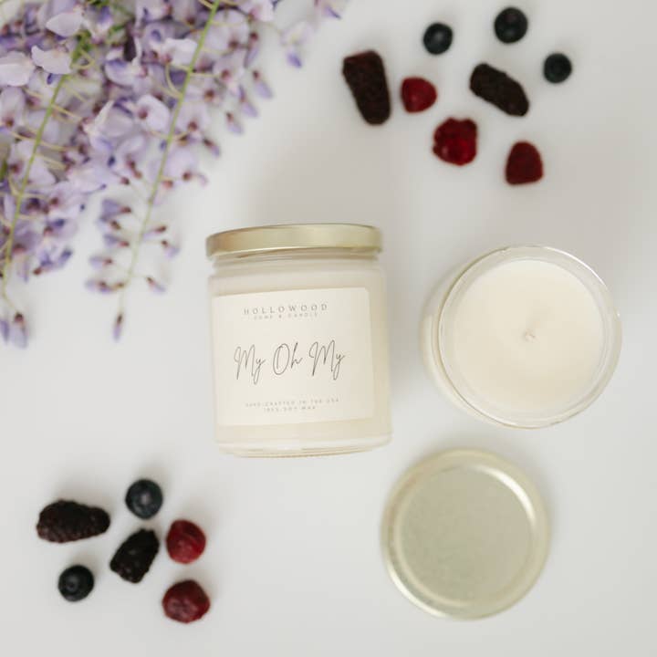 MY OH MY | SPRING | 8 OZ CANDLE for wholesale by HOLLOWOOD FRAGRANCE