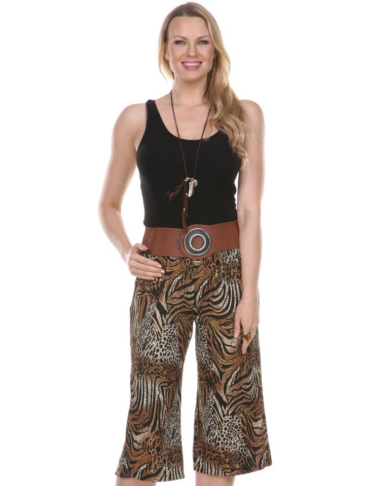 The Magic Scarf Company - Wholesale Pants - Women's - 1248 - Slinky TravelWear Capris27