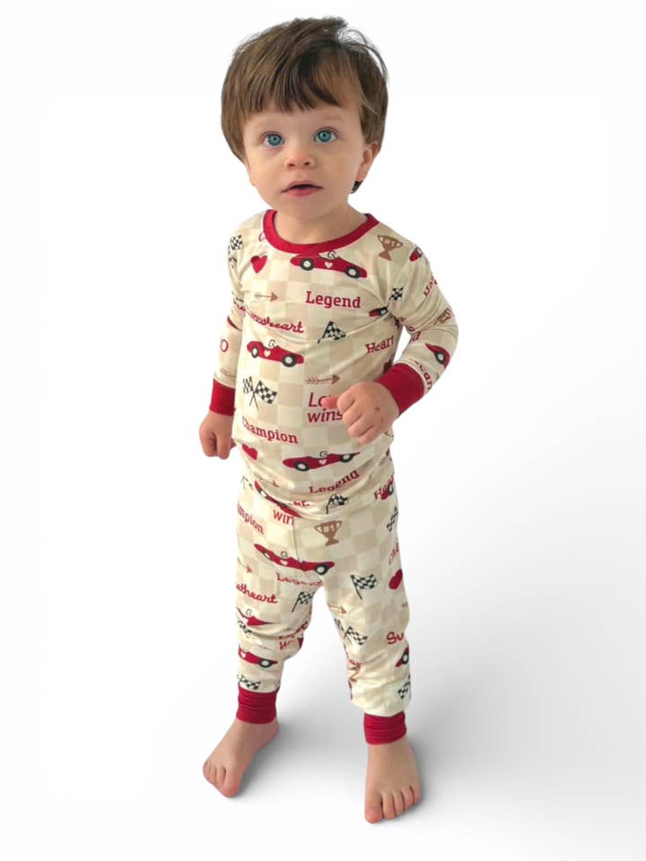 Heart Racer (Long Sleeve PJ) for wholesale by DreamLet