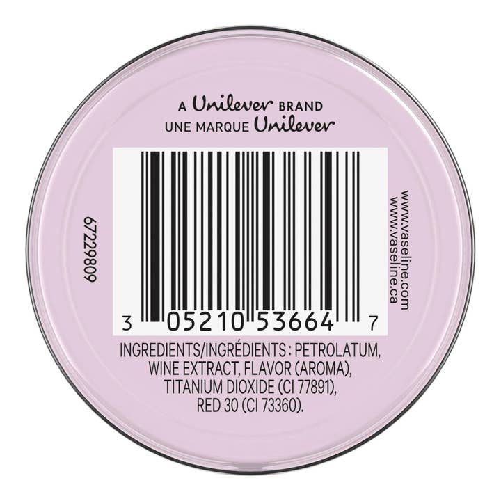 First Choice Buying - Wholesale Lip Balm - Vaseline Lip Therapy Pink Bubbly Lip Balm Tin, 0.6 Oz