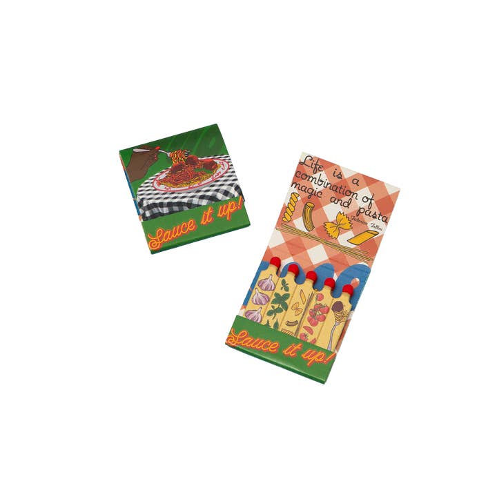 SMO Ceramics & Stuff – Großhandel Streichhölzer – Spaghetti Night Matchbook3
