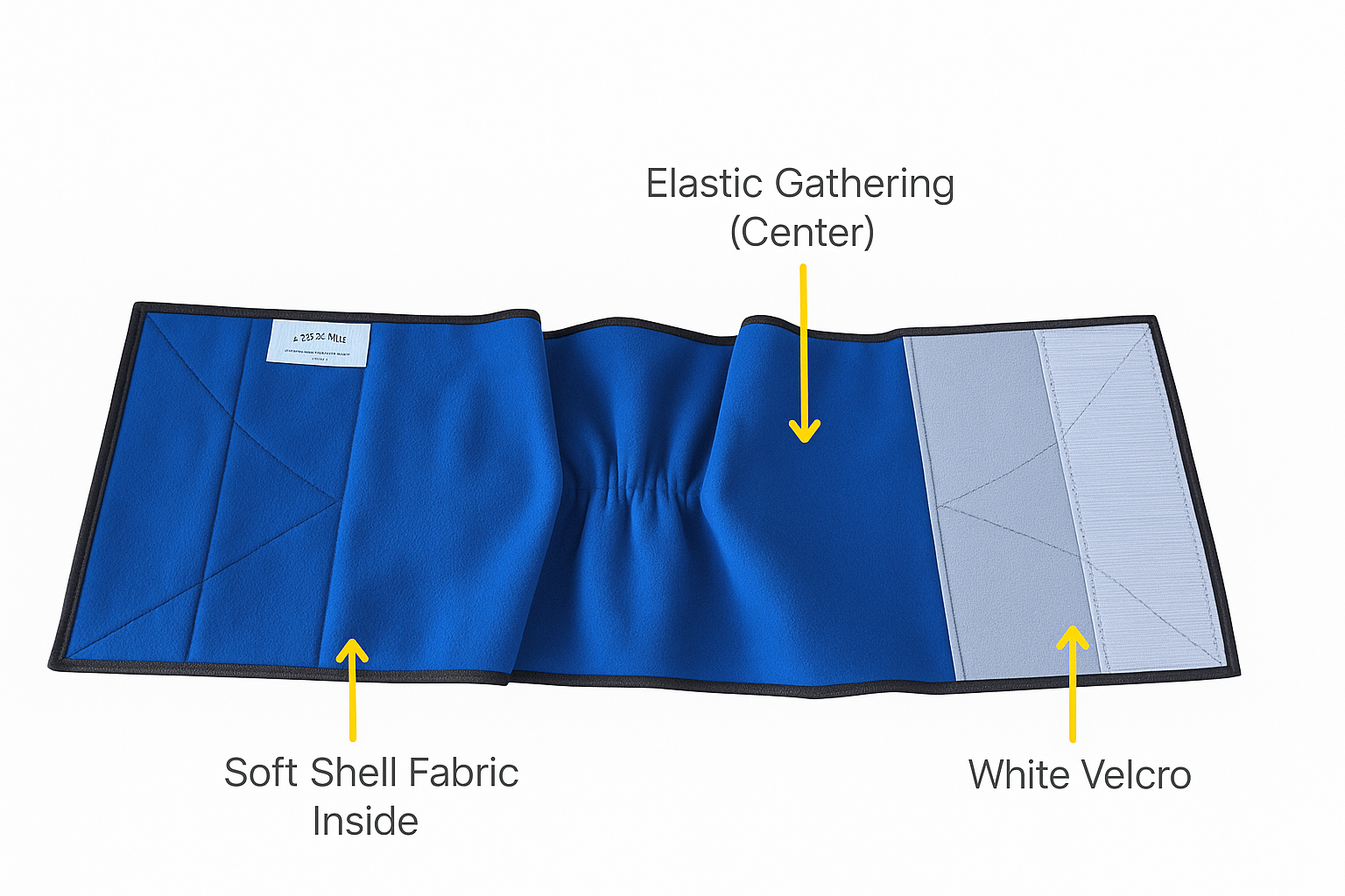 Jack & Jill Dog Diapers - Wholesale Pet Bandana - Dog - Male Dog Belly Band Wrap - Style #1  Black 2