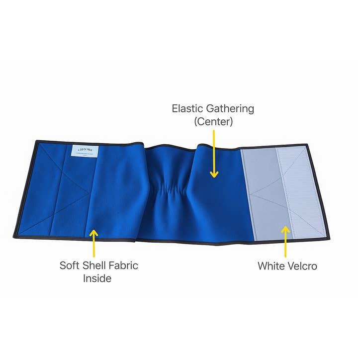 Jack & Jill Dog Diapers - Wholesale Hondenbandana - Hond - Mannelijke Hondenbuikband - Stijl #1 Bruine Tie-Dye2