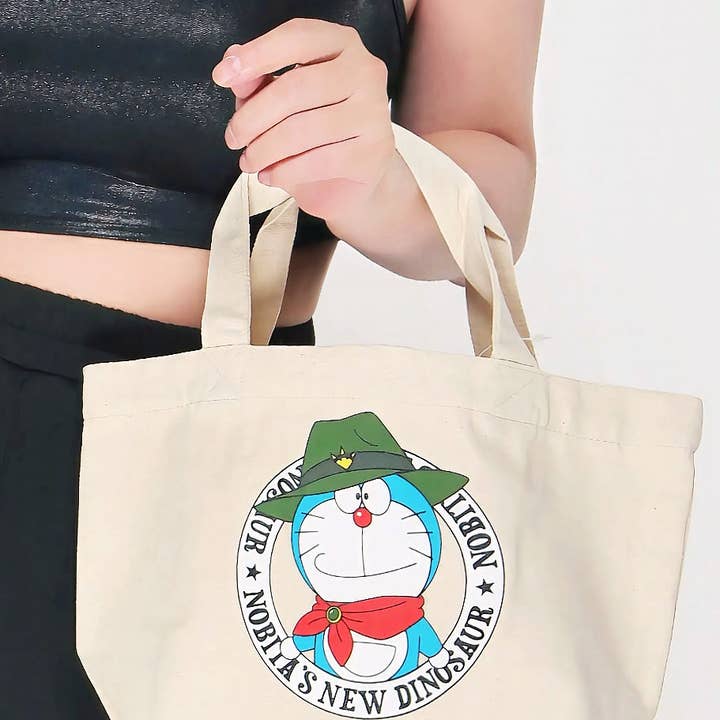 LASR - Vente Tote bag – femme - Le nouveau sac en toile de dinosaure de Doraemon Nobita1