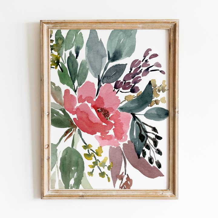 Bloom, imprimé archivistique 100 % coton pour la vente par Dani Reber Art