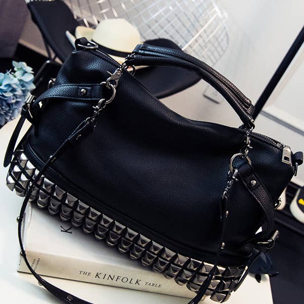 ShieldChic - Wholesale Shoulder Bag - Women's - Stylish Selection Cool Rivet Punk Bags Accessories4