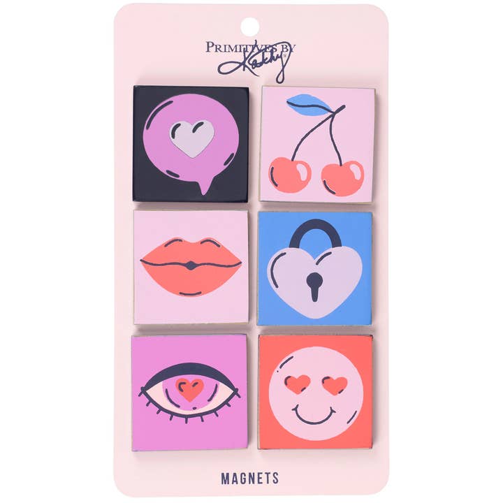 Love Locks Magnet Set for wholesale by Primitives by Kathy