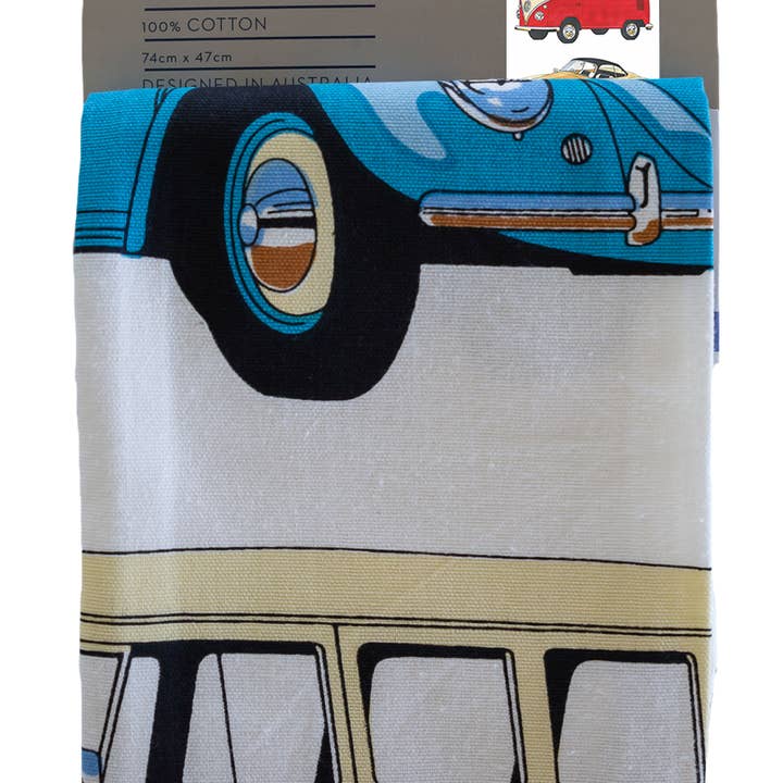 Allgifts Australia – Großhandel Geschirrtücher – Geschirrtuch – klassische VW-Autos1