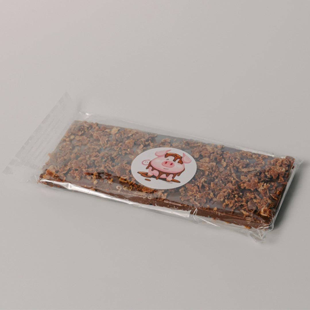 Enjou Chocolat - Vente Barre chocolatée - Barre de chocolat au bacon0