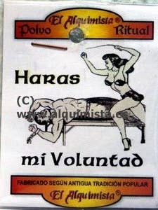 DUST WILL YOU DO MY WILL for wholesale by El Alquimista