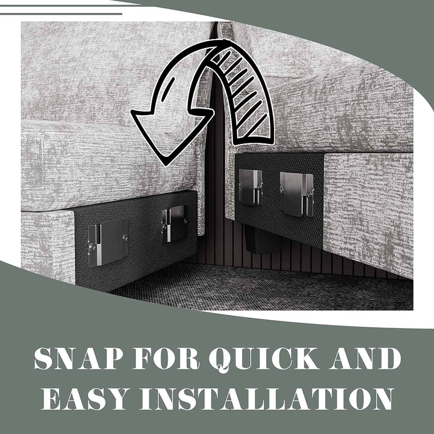 ShipItFurniture - Wholesale Sofa - 2 Piece Fabric Sectional Sofa With Reversible Chaise4