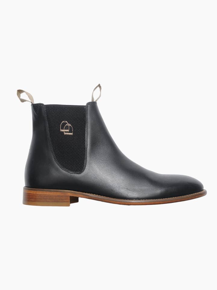 Men's Original Chelsea Boot | Black Leather for wholesale by Virgoan Wish LLC