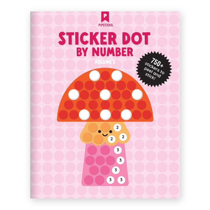 Sticker Dot by Numbers Volume 2 for wholesale by Pipsticks
