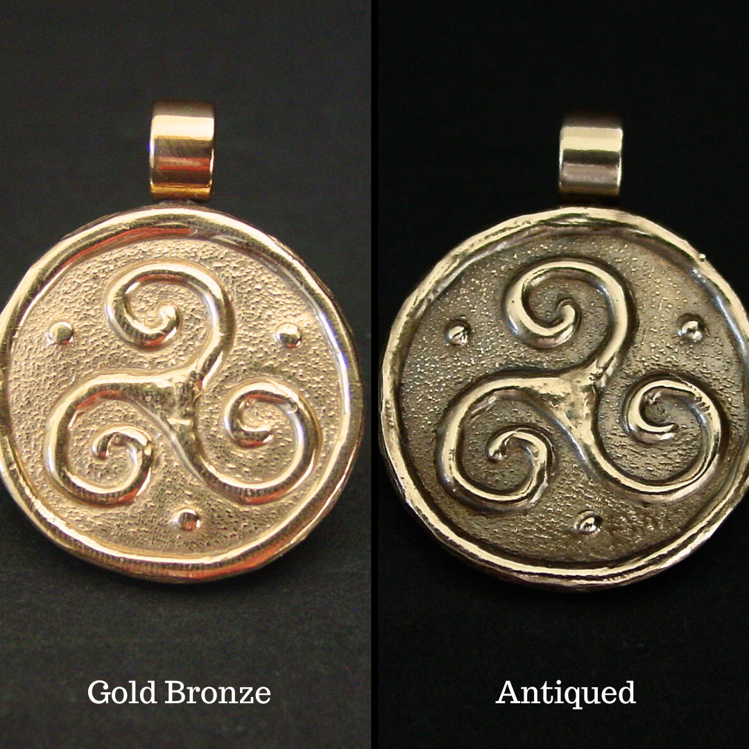 Vis a Vis Jewelry - Wholesale Individual Charm/Pendant - Triskelion Pendant - Celtic Symbol of Movement and Balance2