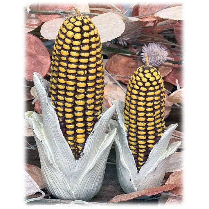 Will's Company - Wholesale Novelty Candle - Wax Corn Cob Shaped Candle - Set of 2