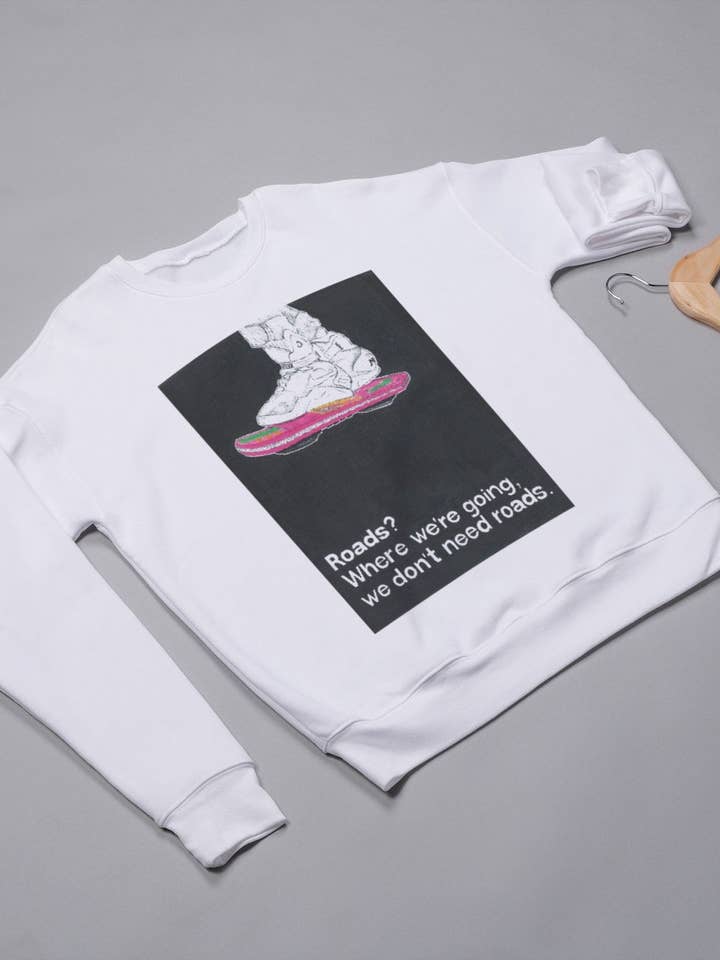 BACK TO THE FUTURE sweatshirt for wholesale by Paper 8