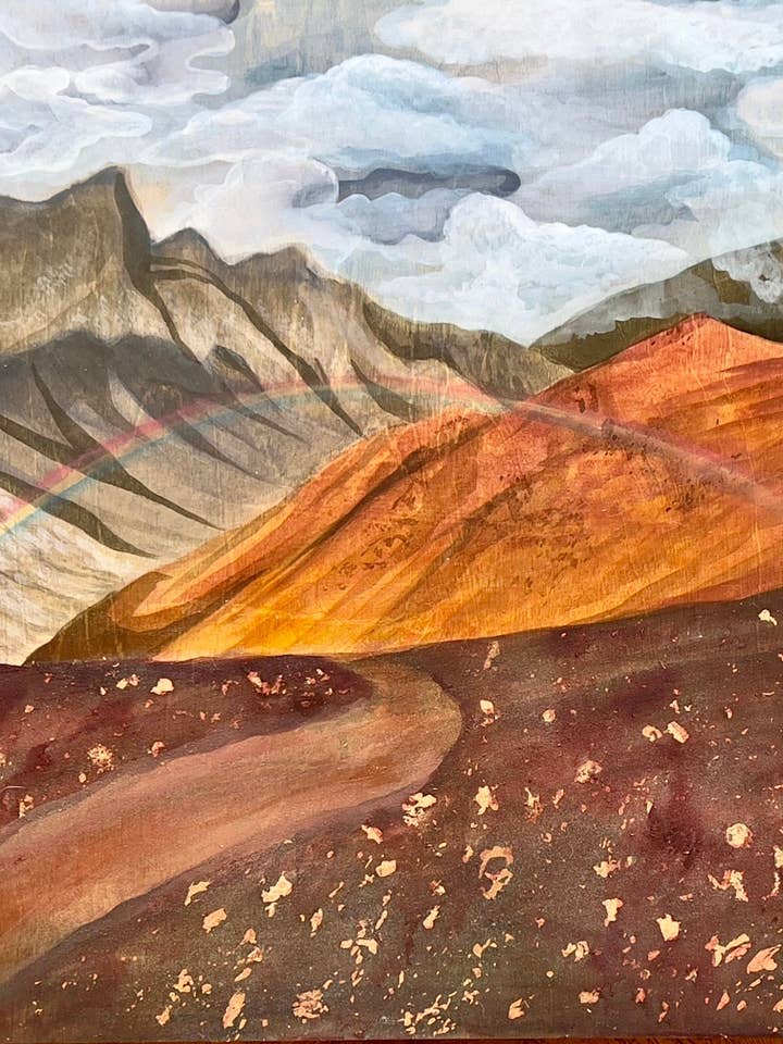 Haleakalā II Print for wholesale by B. Miyo Art