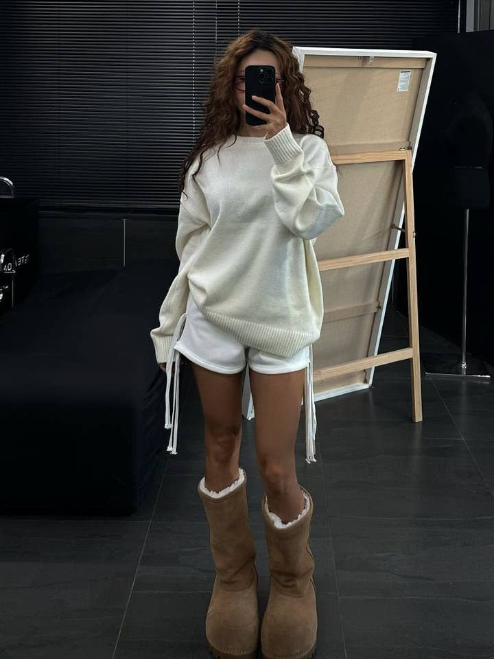 Little Light - Wholesale Knit Sweater - Women's - Soft Cashmere Blend Washable Knit Sweater Made in Korea22